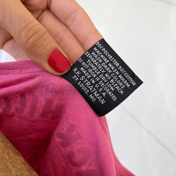 VTG '95 Harley-Davidson Motorcycle Sturgis Rally Single Stitch Tie-Up Tee - L - Picture 7 of 7